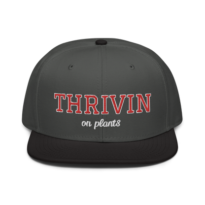 Thrivin On Plants Varsity Snapback