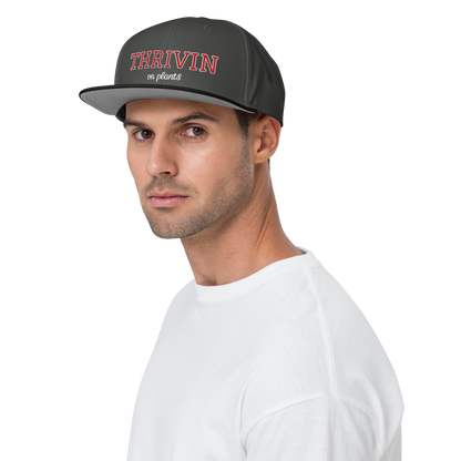 Thrivin On Plants Varsity Snapback
