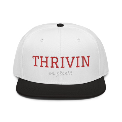 Thrivin On Plants Varsity Snapback