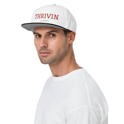 Thrivin On Plants Varsity Snapback