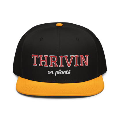 Thrivin On Plants Varsity Snapback