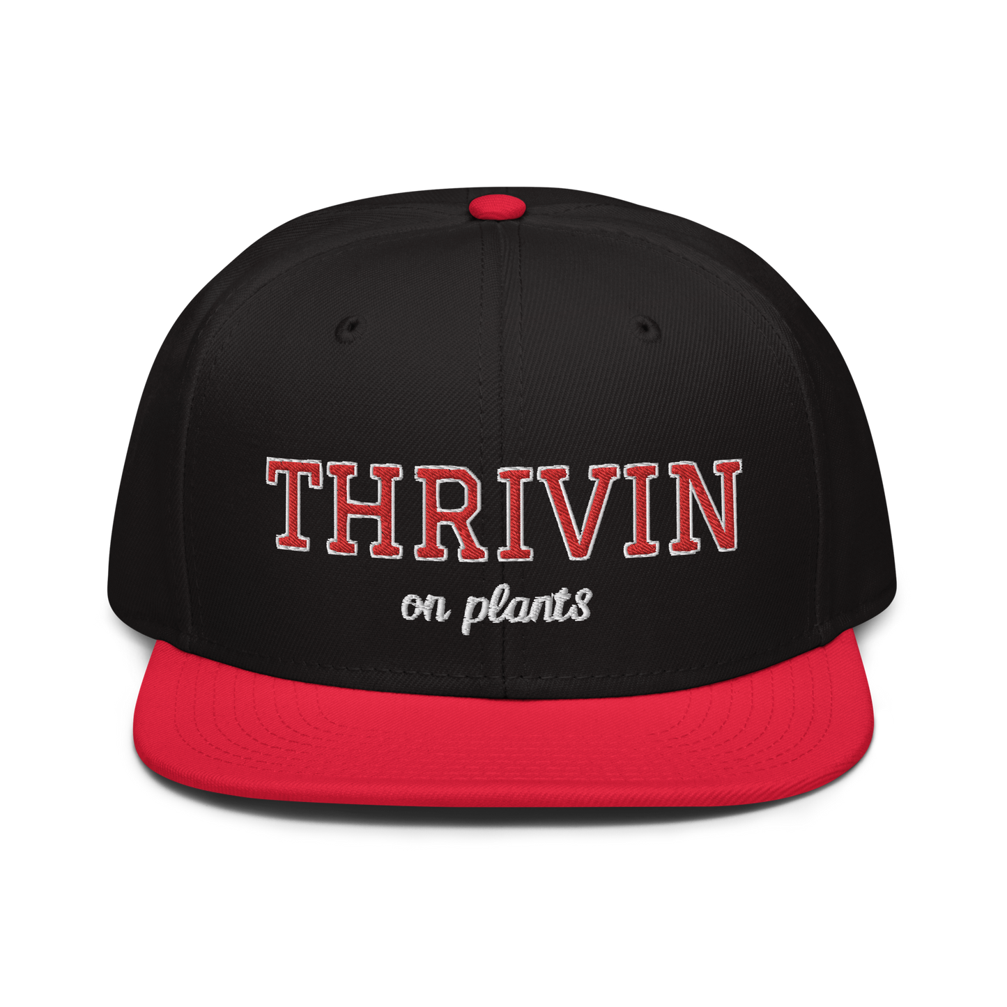 Thrivin On Plants Varsity Snapback