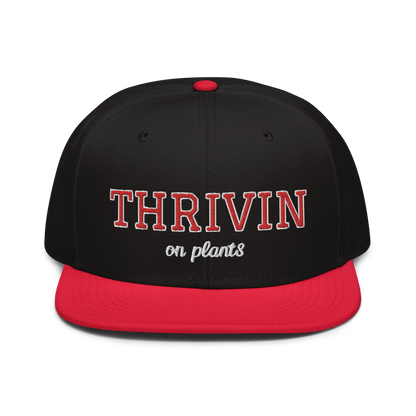 Thrivin On Plants Varsity Snapback