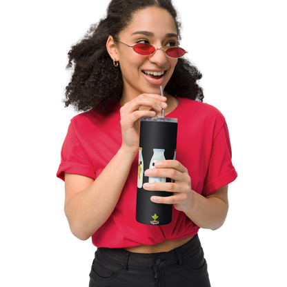 Happy Milks Stainless Steel Tumbler