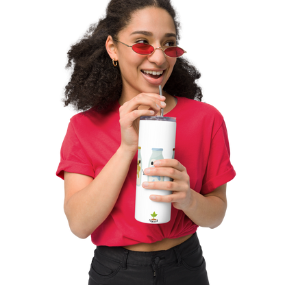 Happy Milks Stainless Steel Tumbler