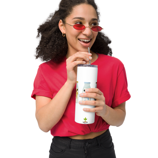Happy Milks Stainless Steel Tumbler