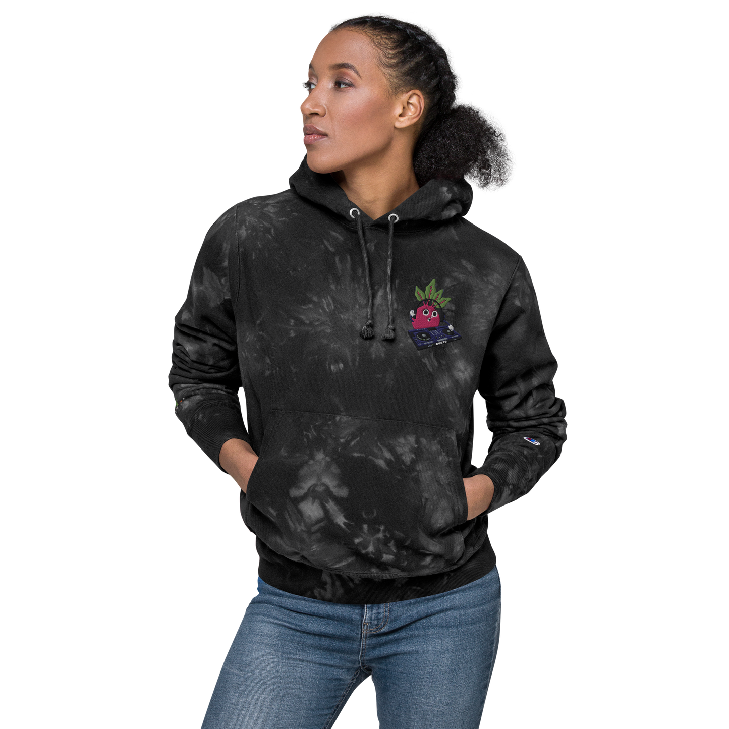 Beets Champion Tie-Dye Hoodie