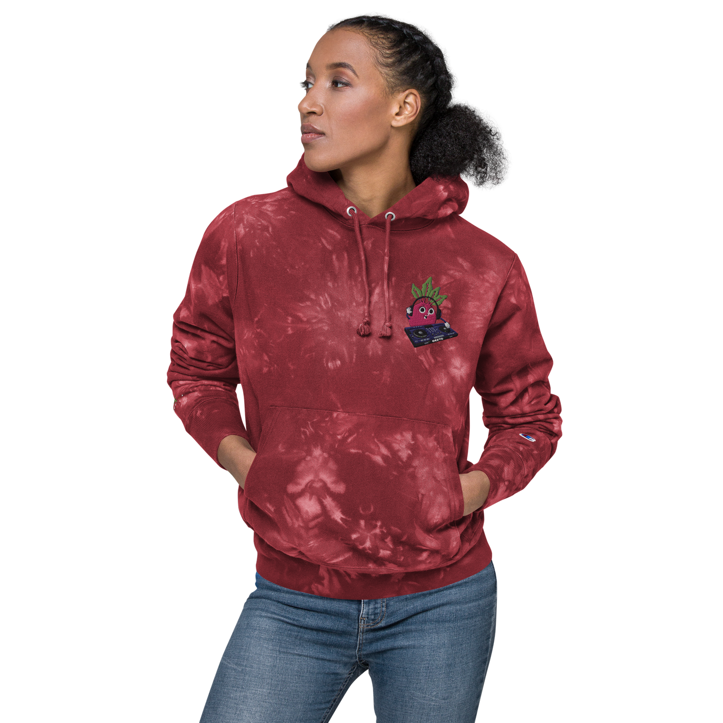 Beets Champion Tie-Dye Hoodie