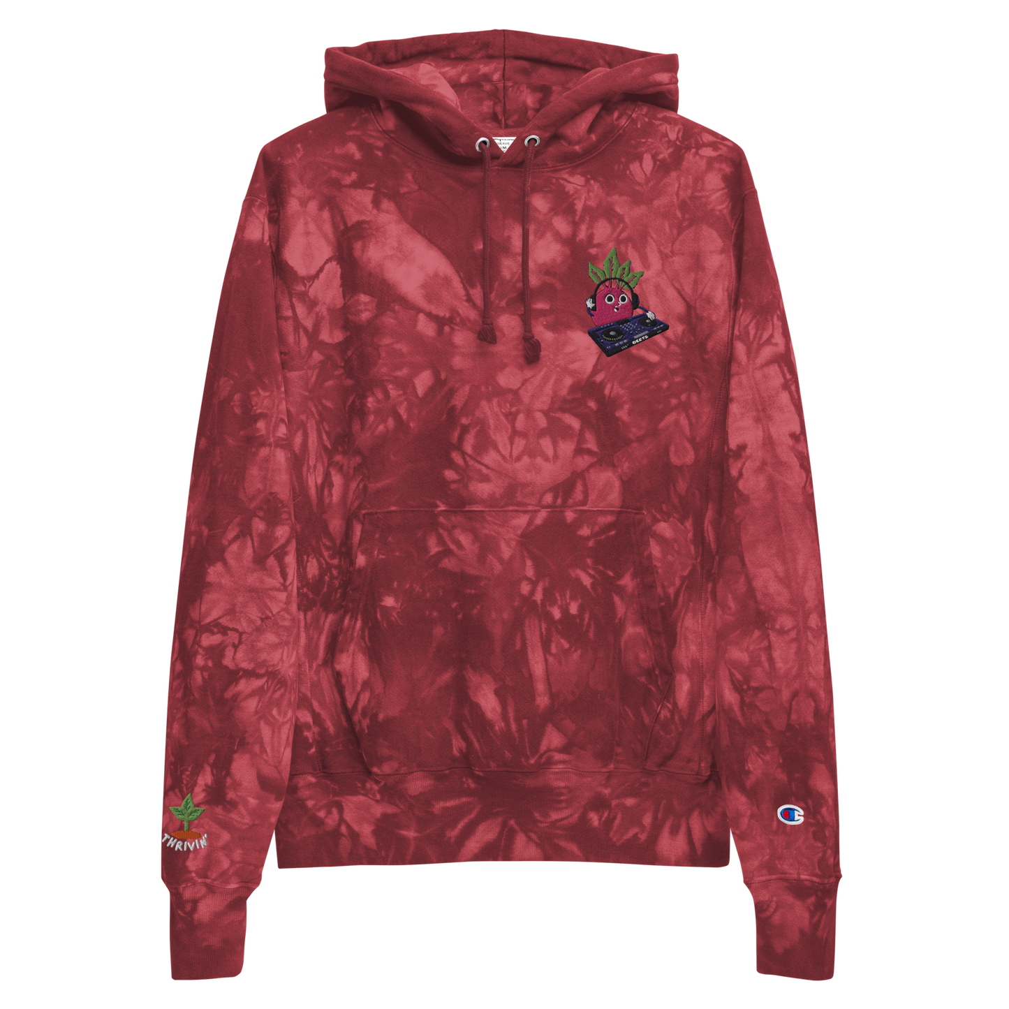 Beets Champion Tie-Dye Hoodie