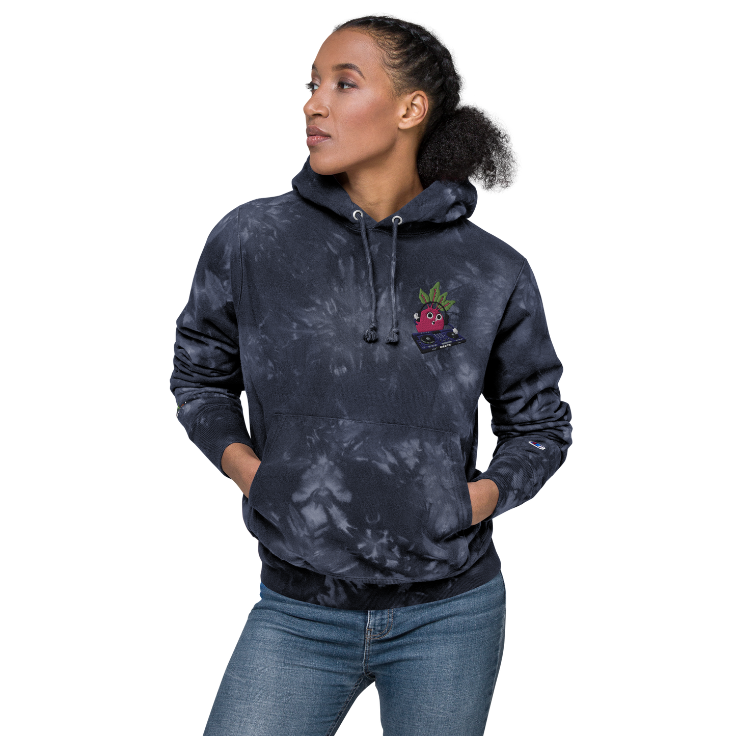 Beets Champion Tie-Dye Hoodie