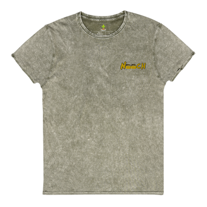 Nooch Embroidered Denim T-Shirt