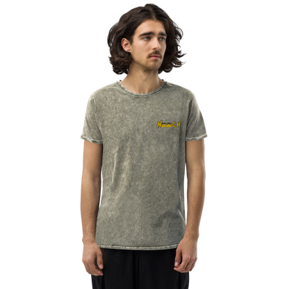 Nooch Embroidered Denim T-Shirt