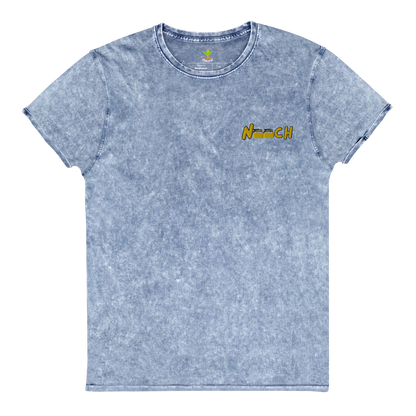 Nooch Embroidered Denim T-Shirt