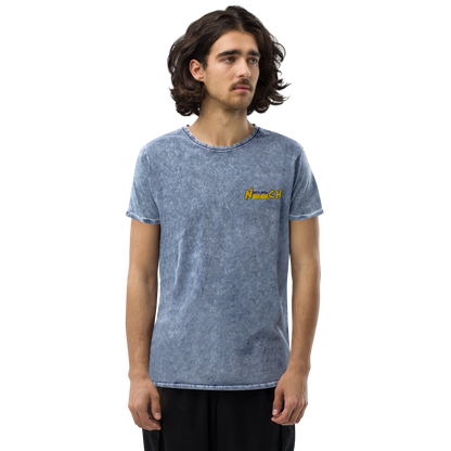 Nooch Embroidered Denim T-Shirt