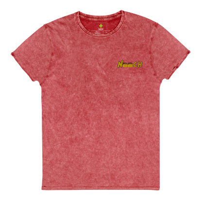 Nooch Embroidered Denim T-Shirt