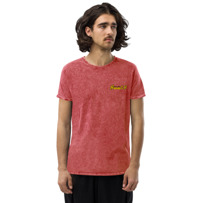 Nooch Embroidered Denim T-Shirt