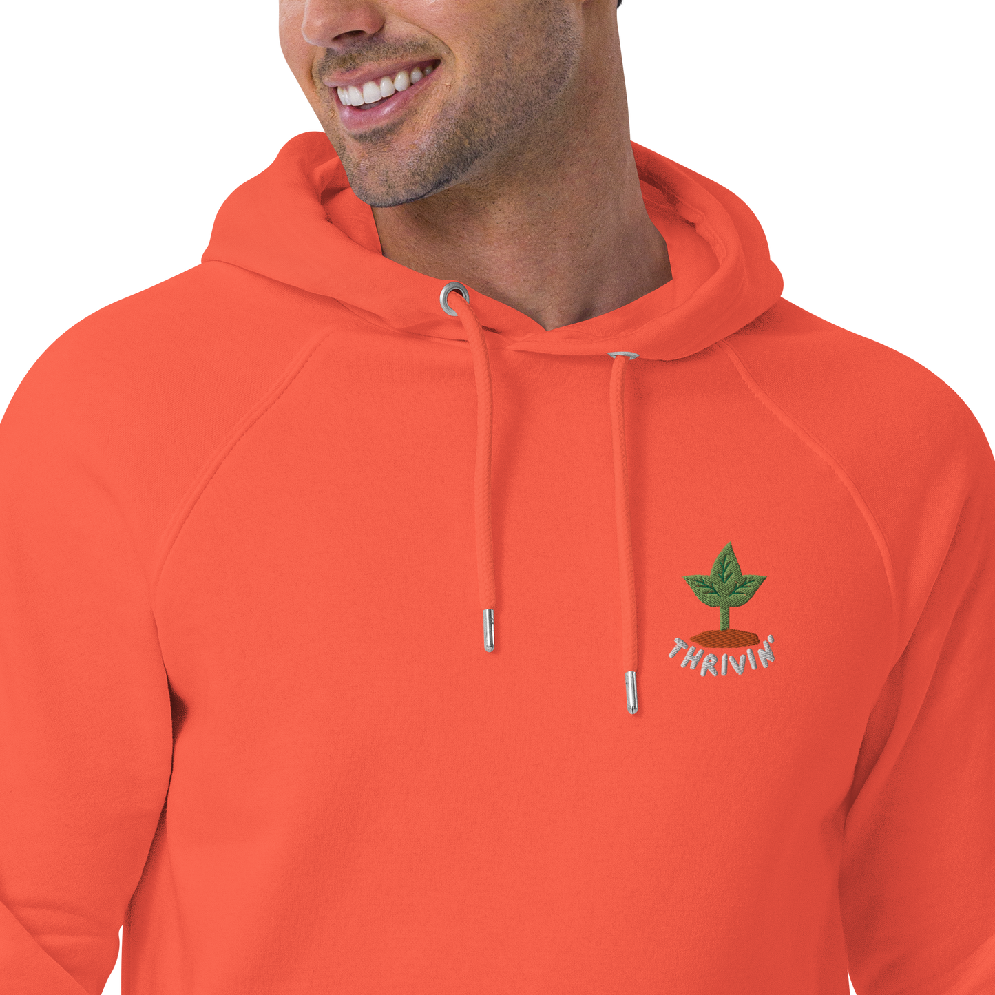 Thrivin’ Embroidered Organic Hoodie