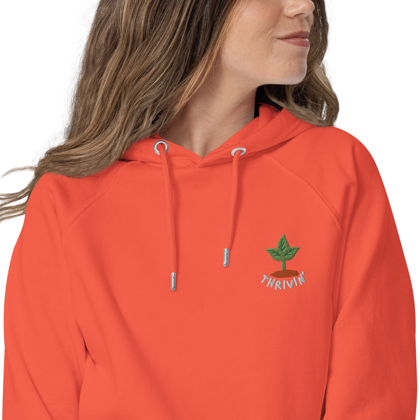 Thrivin’ Embroidered Organic Hoodie