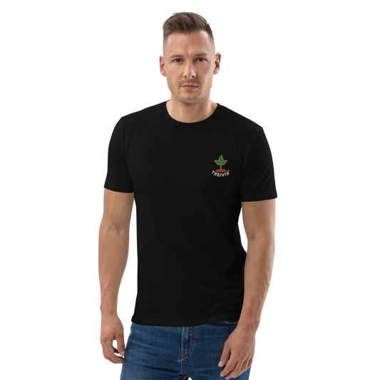 Thrivin' Embroidered Organic Men’s Tee