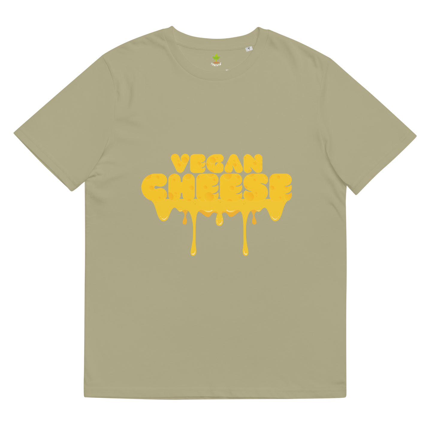 Vegan Cheese Organic Cotton Tee
