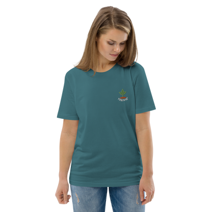 Thrivin' Embroidered Organic Tee