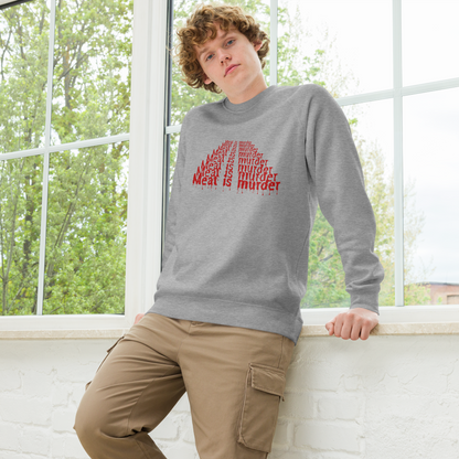 Meat Is Murder Raglan Sweatshirt