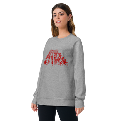 Meat Is Murder Raglan Sweatshirt