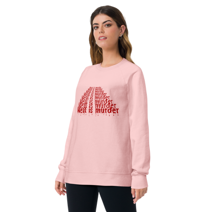 Meat Is Murder Raglan Sweatshirt