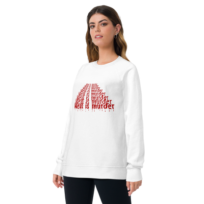 Meat Is Murder Raglan Sweatshirt