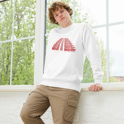 Meat Is Murder Raglan Sweatshirt