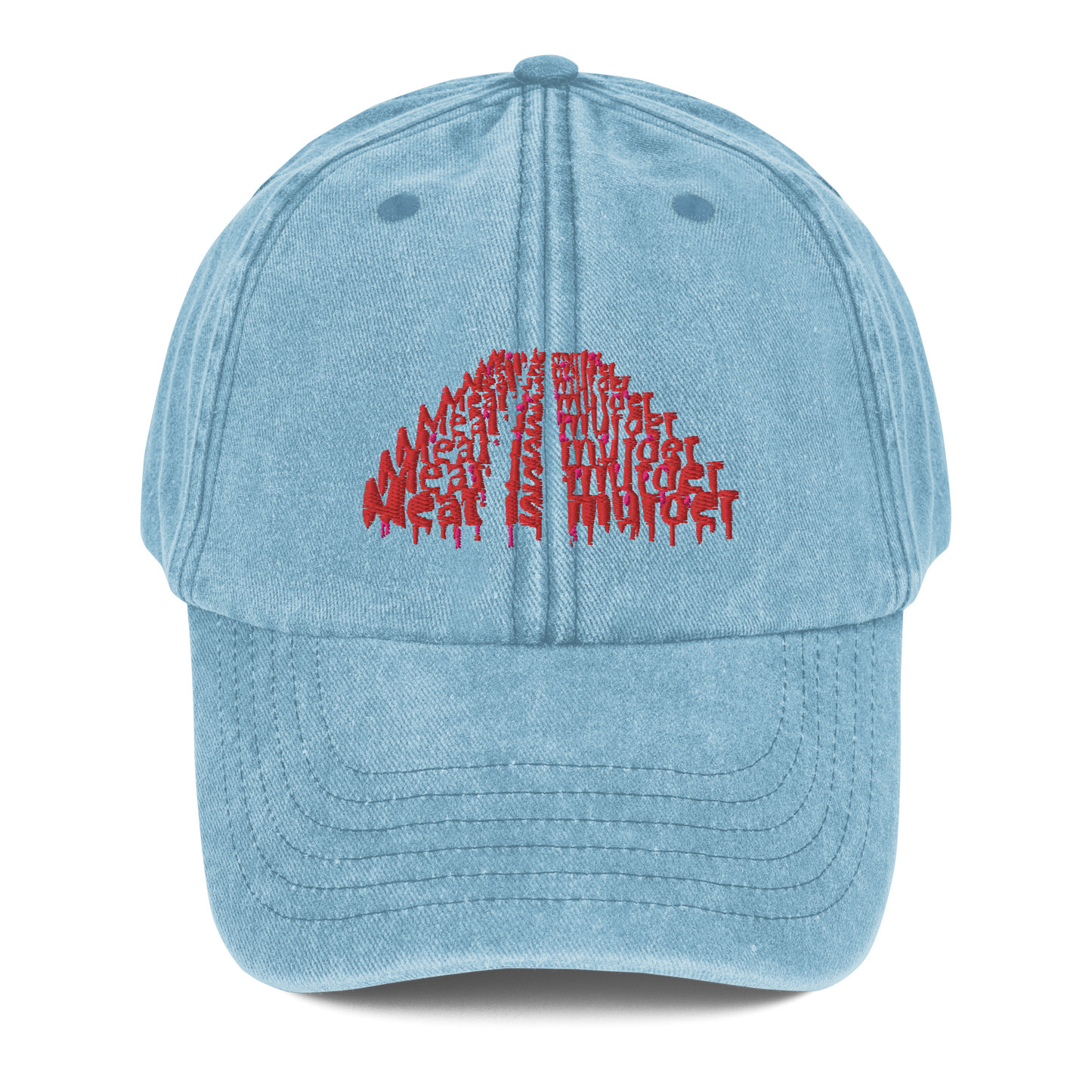 Meat Is Murder Vintage Hat