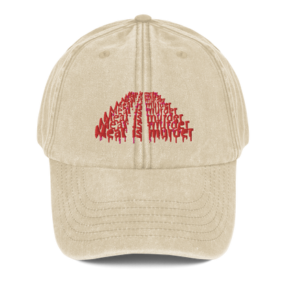 Meat Is Murder Vintage Hat